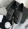 Designerskie mokasyny damskie buty buty płaskie pikowane mokasyny płaskie skórzane buty dla kobiet luksusowe grube obcasy sprzętowe czarne buty beżowe buty beżowe