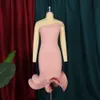 Am220438 Dünnes, mittellanges, sexy Meerjungfrau-Fischschwanz-Abend-Partykleid mit offenem Rücken 334139