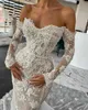 Urban Sexy Dresses 2023 Elegant Mermaid Wedding Sweetheart Beads Appliques Lace Bridal Gowns Custom Made Sweep Train Vestidos De Novia yq240329