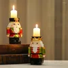 Ljushållare juldekoration harts figurer barn gåvor tealight innehavare för