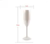 Copos de vinho plástico cocktail coupes cálice ps acrílico pc champanhe flautas festa vidro pode ser logotipo personalizado