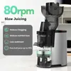 Juicers Mastic Juicer 3,5-tums (88mm) Strong Slow Press Juicer med stor foder Chute Electric Mastic Juicerl2403