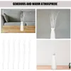 Branches de bouleau décoratives, 12 pièces, Vase de décoration, Branches de remplissage, accessoires, tiges de brindilles séchées et arbre en bois pour la maison