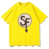 Летняя футболка с принтом Sally Face Girl, винтажная футболка Haruku, женские футболки Kawaii, футболки больших размеров с коротким рукавом, готические рубашки с рисунком Z57X #