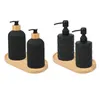 Flüssigseifenspender für zu Hause, Shampoo-Lotion-Flasche für Waschraum-Arbeitsplatte