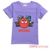 2023 Spaß Jungen T-Shirts Geschenk Game Shop Red Ball 4 Cartoon T-Shirts Mode Kleidung Baby Shirt Kurzarm Hip Hop Tops Kinder T-Shirts 240318