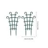 Supports 6Pcs Garden Plant Climbing Trellis for Potted Climbing Flower Outdoor Indoor Pot Plastic Vegetable Support Gardening Supplies