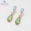 Hoop Earrings Xuping Jewelry Fashion Elegant Style Gold Plated Charm For Women Baby Gift X000810586