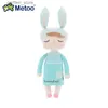 Gevulde pluche dieren Lovely Metoo Rabbit Doll Gebulde dieren Kinderen Verjaardag Xmas Kerstcadeau Plush speelgoed voor kinderen Personaliseerde naam240327