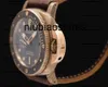 Mens Luxury Watches armbandsur PAM00968 Automatiska mekaniska klockor fulla rostfritt stål vattentätt