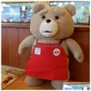 Stuffed Plush Animals Wholesale 43Cm Bitter Face Teddy Bear P Toy Childrens Game Playmate Holiday Gift Bedroom Decoration Drop Del Dhy9K