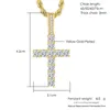 Pendentif Colliers Hiphop Croix Collier pour Femmes Hommes Bijoux Femme Déclaration Glacé Chaîne En Gros Or Couleur Homme