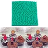 Baking Moulds DIY Fondant Texture Bark Surround Pad Silicone Mold Chocolate Cake Molds Decorating H215