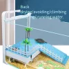 Декор Plataforma de escalada multifunctional para tortugas, casa de escape para paisajismo, вилла, tanque de tortuga, isla Flotante