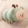 Stuffed Plush Animals 30/50CM Cute Bee Butterfly Plush Toys Soft Insect Stuffed Dolls Baby Sleep Appease Pillow Kawaii Home Decor Girls Birthday Gift240327