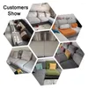 Chair Covers Waterproof Fabric Sofa Cover Jacquard Solid Cushion Seat Case Stretch L-Shaped Living Room Furniture Protector