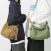 Sacs à bandoulière en toile pour femmes, messager décontracté Hobos, sac à bandoulière doux Y2k Design livre scolaire unisexe Style japonais 2024