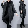 coco-type Cott Clothes Female 2022 New Winter Medium And Lg Jacket Temperament WomenPU Leather Cloak Coat Thickened Warm F8Bl#
