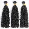 Braziliaanse 10A Kleine Spiralen Krullend Bundels Onverwerkte Kinky Krullend Menselijk Haar Pixie Krullen Weave Alleen Virgin Haarverlenging 3B 3C