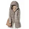 جديد Sosoo Winter Womens أسفل السترات LG LG LG LIGH