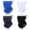 Scarves Breathable Bike Mask Daily Silk Windproof Dustproof Sun UV Protection Solid Color Neck Gaiter Summer