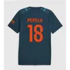 23 24 Soccer Jerseys Kids Kit Camisetas Futbol Football Shirts 2023 Home Away Third 3rd Fans Version Kluivert S.Castillejo Cavani Ilaix Moriba Gaya