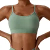 Lu Align Supportive Tanks Up Women Push Soft Ribbed Strappy Fitness Bra Sexig Summer Ny utomhus Running Bike Yoga Bra Lemon Sports 2024