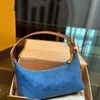 Qualidade Luxo Denim Bag Designers Hills Pochette Denim Lunchbox Bolsas Bolsas Moda Ombros Estilo Clássico Capacidade Sacos de Compras