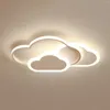 مصابيح سقف سحابة إبداعية تصميم غرفة الأطفال الإضاءة الإضاءة المنزل ديكور المنزل الحديثة LED الثريا كارتون مصباح قلادة
