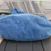 Tas Damesmode Hobo Lichtgewicht Veelzijdige schouder Grote capaciteit Jean Crossbody Casual Zachte tas