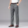 Smokey Grey Gerade Baggy Jeans Männer Lyocell Dünne Bequeme Busin Casual FI Männliche Kleidung Denim Hosen 32IY #