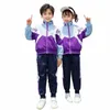 nuova scuola materna uniforme primavera e autunno Hip Hop Dr Street Dance uniforme della scuola primaria Sport Set uniforme di classe per bambini n3BL #