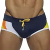 Sexiga män badkläder stammar baddräkt Seobean Brand Man Beach Bathing Shorts Board Kvalitet Nylon Bath Suit Boxer Briefs Underwear 240326