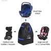 Other Home Storage Organization Car Seat Bag Backpack Universal Infant Carseat Storage Bag for Airplane Gate Check Large Durable Carseat Travel Bag Y240329