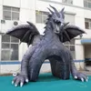 6m 20フィート高さの屋外装飾巨大インフレータブルバルーンドラゴントンネルイベント装飾のためのドラゴントンネル