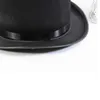 Bérets Fedora Top Hat Noir À Bord Court Dress Up Cowboy Cadeau Surprise Pour Petit Ami Père Oncle Casual