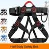 Highaltitude Work Safety Harness Half Body Belt Outdoor Climbing Rescue Electrician Construction Protective Equipment 240320