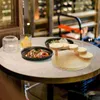 食器セット日本風の回転寿司プレートトレイチーズボードプラッターウッドアクセサリー
