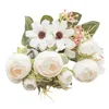 Fiori decorativi Rose artificiali Falsi bouquet da sposa fai da te Centrotavola per composizioni Decorazioni per la casa e per l'esterno