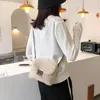 Torba Swdf Faux Fur Women 2024 łańcuch crossbody torebka torebka torebka mini marka torebki mody zima