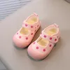 Scarpe da ginnastica per bambini Tela Scarpe casual per bambini Corsa per bambini Gioventù Baby Dots Scarpe sportive Primavera suola morbida Ragazzi Ragazze Scarpe per bambini taglia 20-31