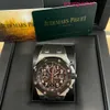 Top AP Wrist Watch Royal Oak Offshore Series 26470SO Precision Steel Ceramic Ring Vampire Mens Timekeeping Fashion Leisure Business Sports Machinery Watch