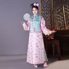 TV Film Performansı Giyim Kadınlar Zarif Chegsam Dr Qing Hanedanlığı Prens Kostüm Nakış Tiyatrosu Robe D0XE#