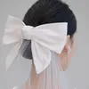 Bowknot Silk LG Veil Bride Hair Wear Satin Bow Veil Church Beach Wedding Hair Ornament V5GZ#