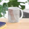 Canecas Civezza - Caneca de Café Mármore Ouro Rosa Engraçada Copo de Viagem Cerâmica