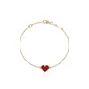 lucky clover heart bracelet brand letter-V cleef tennis chain charm bracelets mens designer jewelry for women party Christmas Pres248h