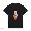 23 New Little Bear Tshirts 디자이너 패션 T 셔츠 S 폴로 남성 여성 티셔츠 티 탑 탑 남자 캐주얼 Tshirt S 의류의 옷