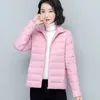 Parkas d'hiver pour femmes Lg Glossy Down Cott Vestes 2024 Nouvelle femme Cott rembourré Parka Outwear Pardessus Dames o6qE #