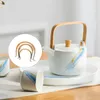 Dinnerware Sets 3Pcs Replaceable Teapot Handles Convenient Kettle Ergonomic Grips Supply