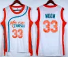 Jackie Moon Semi Pro Movie Flint Tropics Movie College-Basketballtrikot, Grün, Weiß, Schwarz, Größe S-XXL